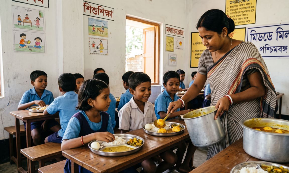 West Bengal Eyes Odisha's Midday Meal Model Following Egg Supply Controversy